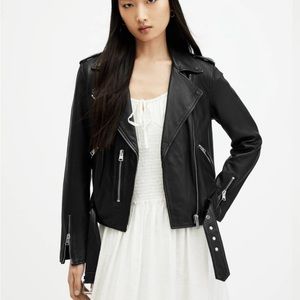 NWOT allsaints balfern biker jacket